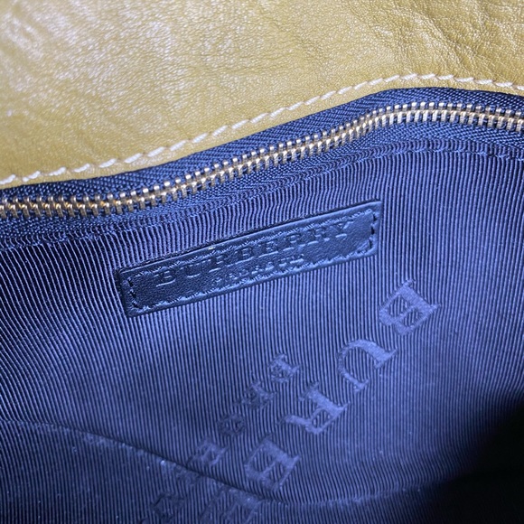 🐎 Burberry 🐎 Mayfield Leather Clutch NEW! - Picture 9 of 16